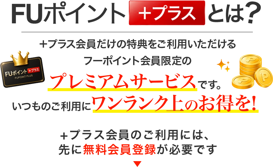 FUポイント＋プラスとは