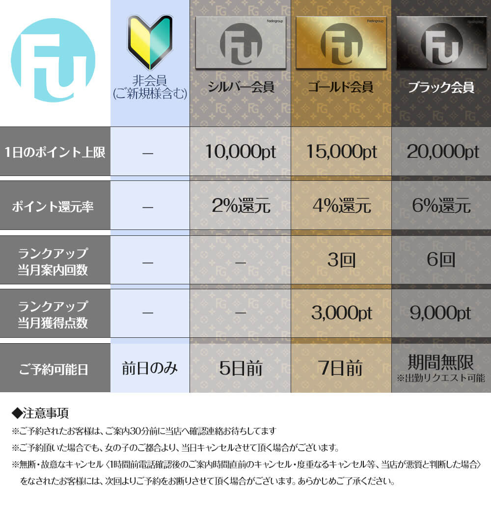 フーポイントランクの概要